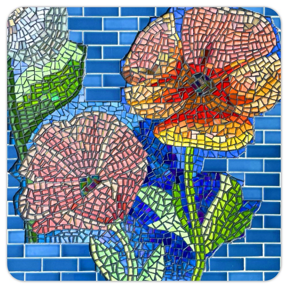 Flower Mosaic Magnet